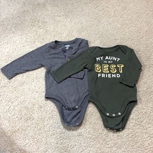 3-6 onesie 2 pieces